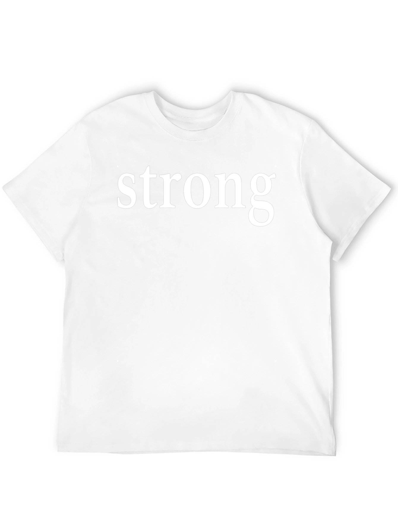 Strong Graphic Tee - Classic Black T-Shirt