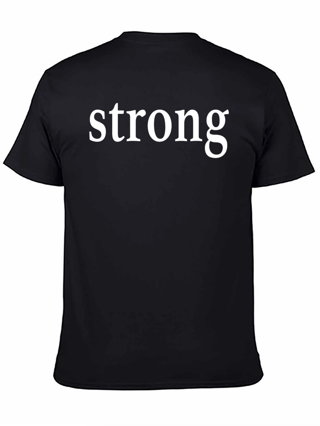Strong Graphic Tee - Classic Black T-Shirt