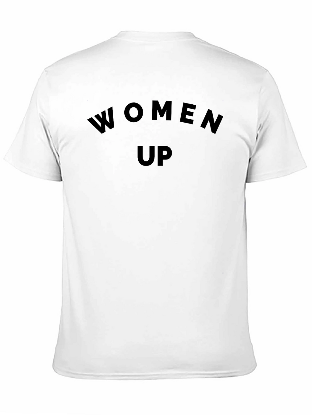 Women Up Black T-Shirt - Empowering Graphic Tee