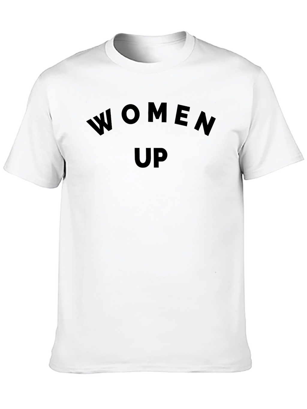 Women Up Black T-Shirt - Empowering Graphic Tee