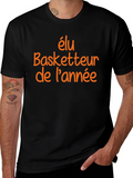 élu Basketteur de lannée Graphic Tee