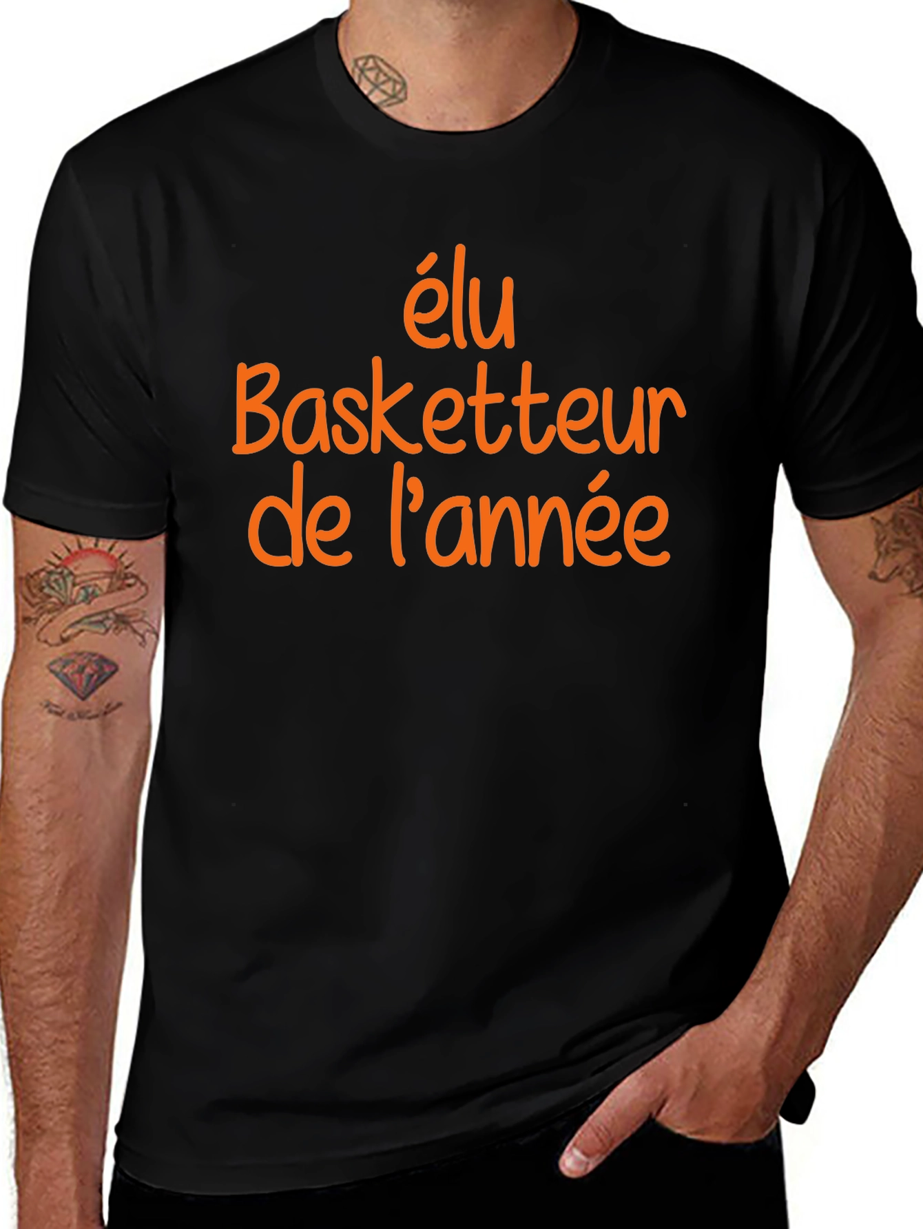 élu Basketteur de lannée Graphic Tee