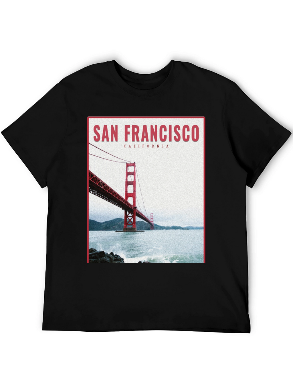 San Francisco Golden Gate Bridge Graphic Tee