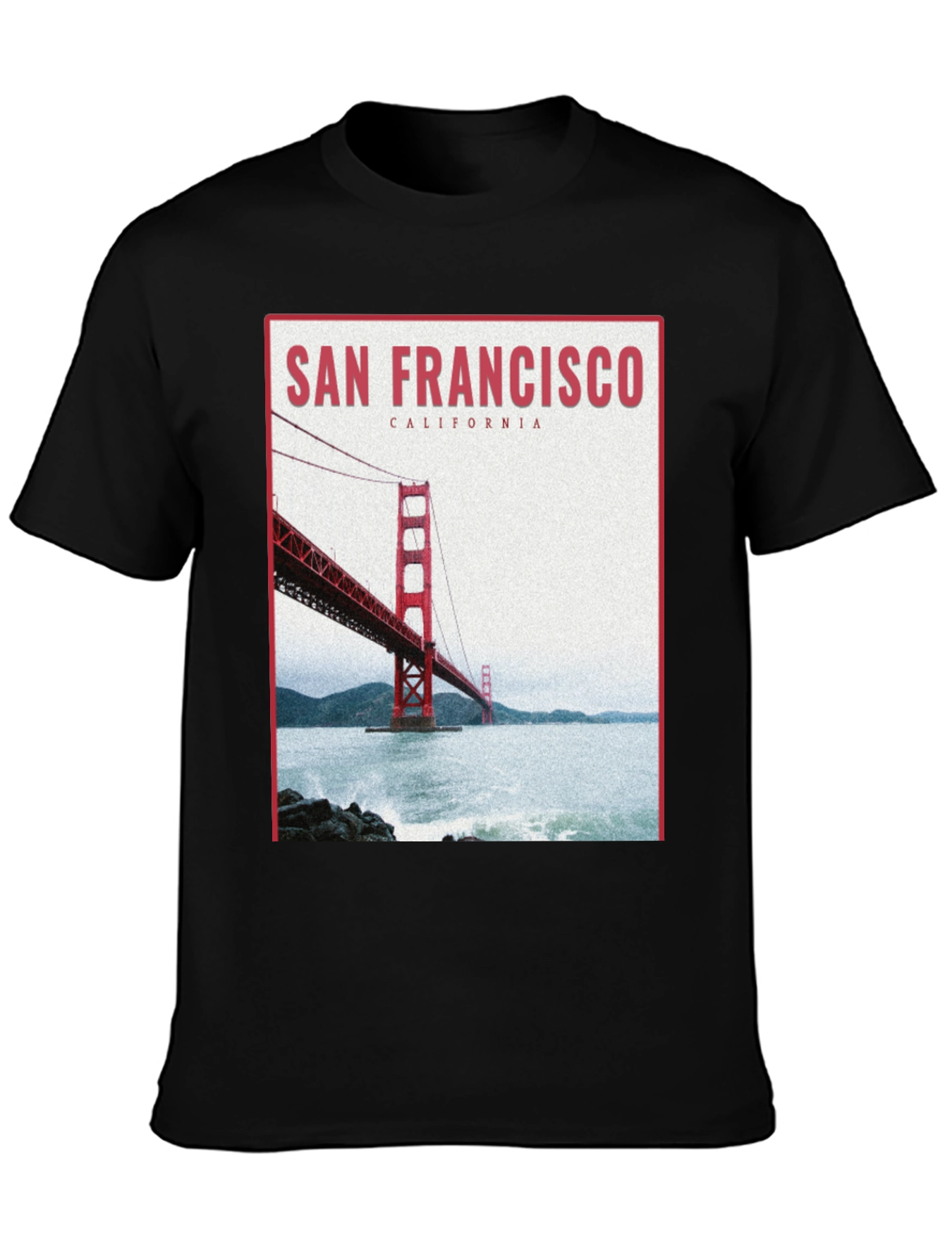 San Francisco Golden Gate Bridge Graphic Tee