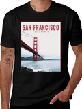 San Francisco Golden Gate Bridge Graphic Tee