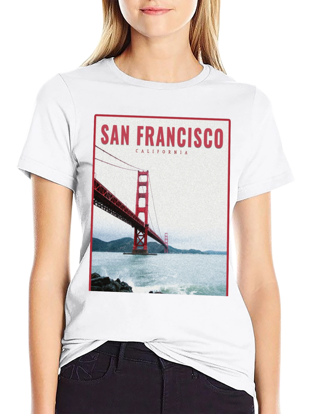 San Francisco Golden Gate Bridge Graphic Tee