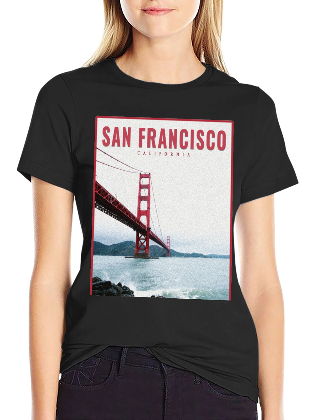 San Francisco Golden Gate Bridge Graphic Tee
