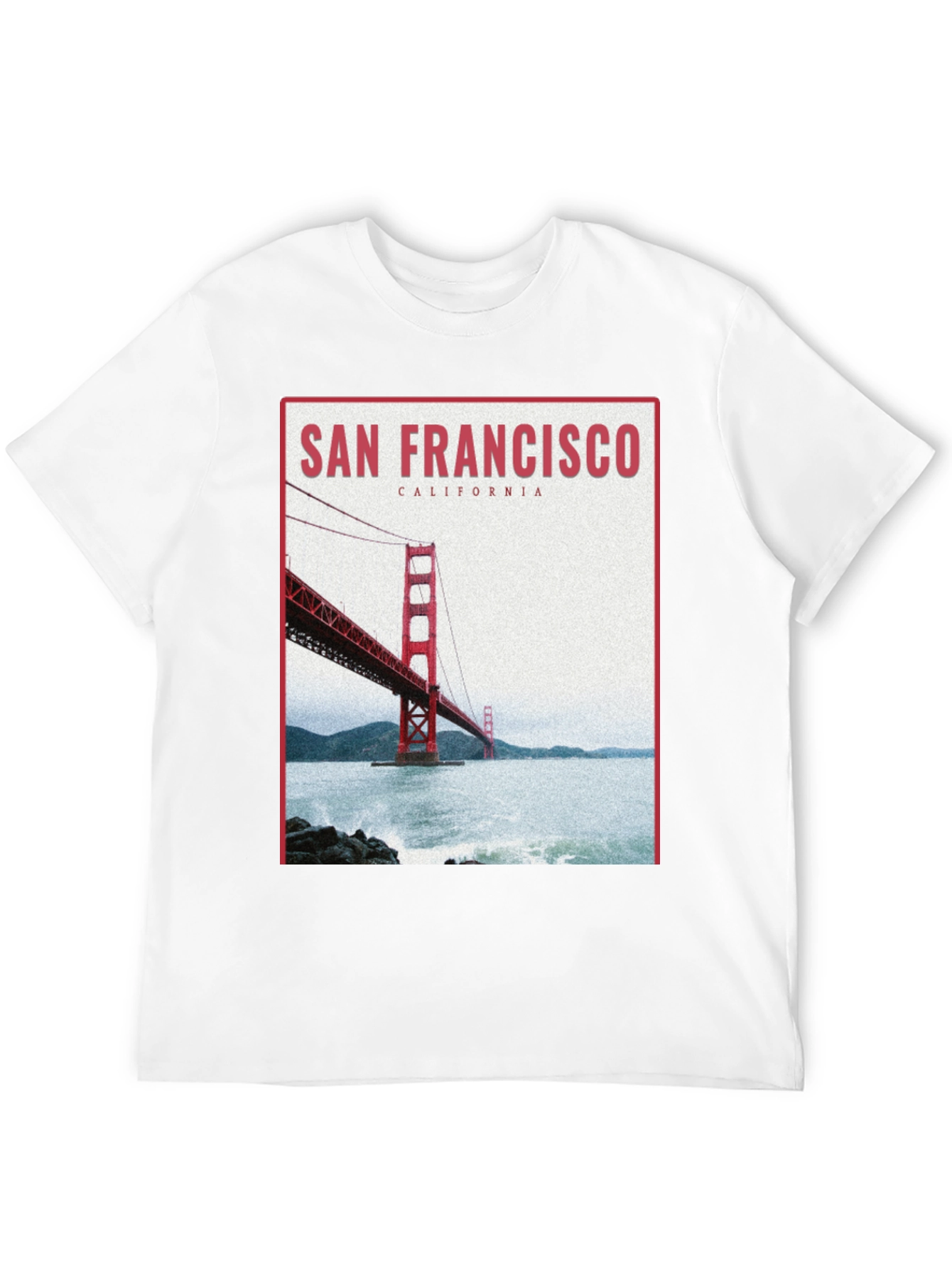 San Francisco Golden Gate Bridge Graphic Tee
