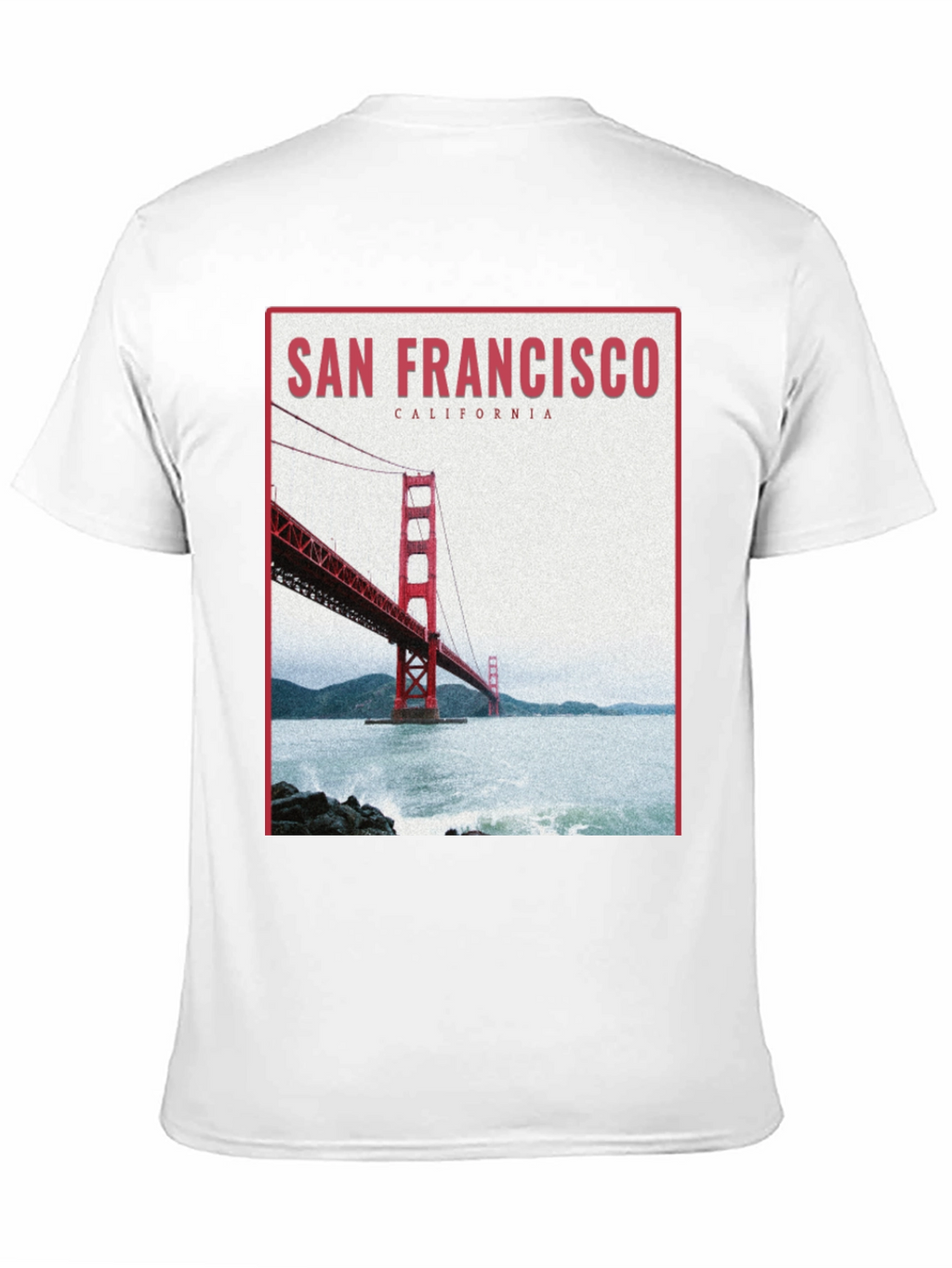 San Francisco Golden Gate Bridge Graphic Tee