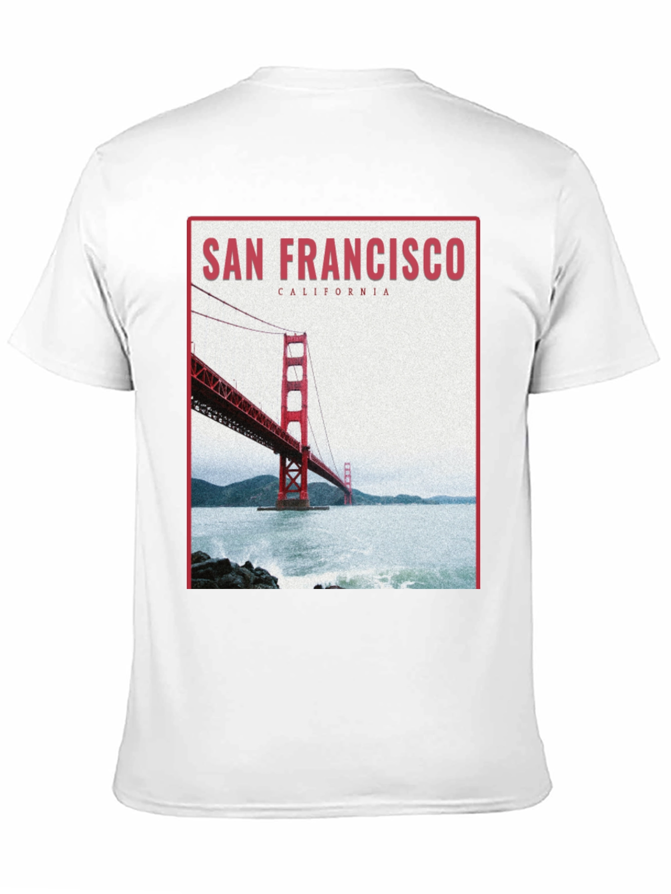 San Francisco Golden Gate Bridge Graphic Tee
