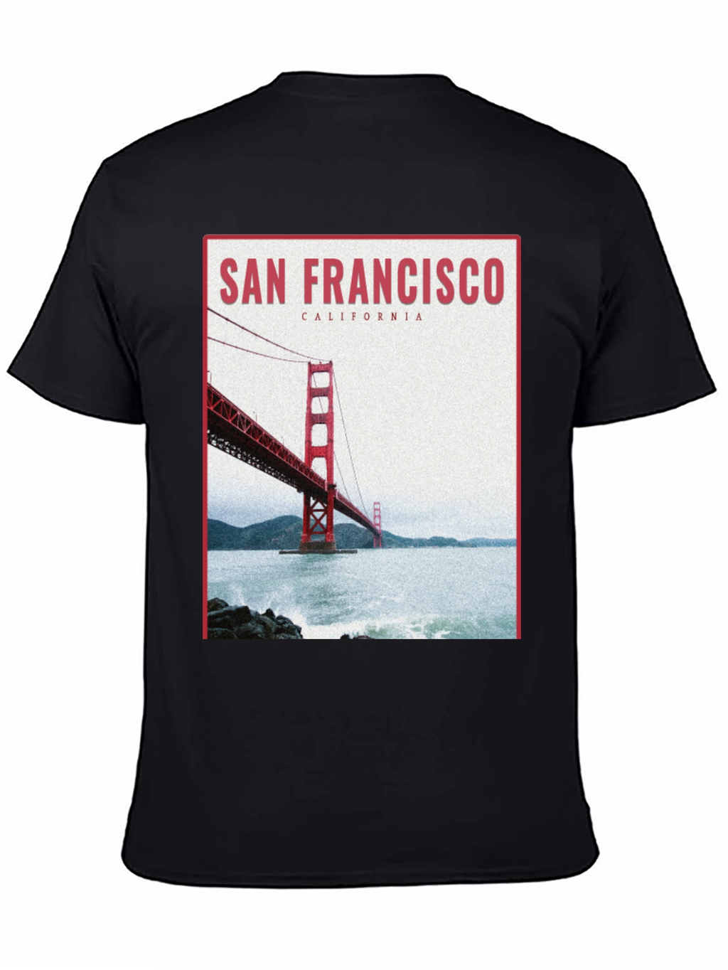 San Francisco Golden Gate Bridge Graphic Tee