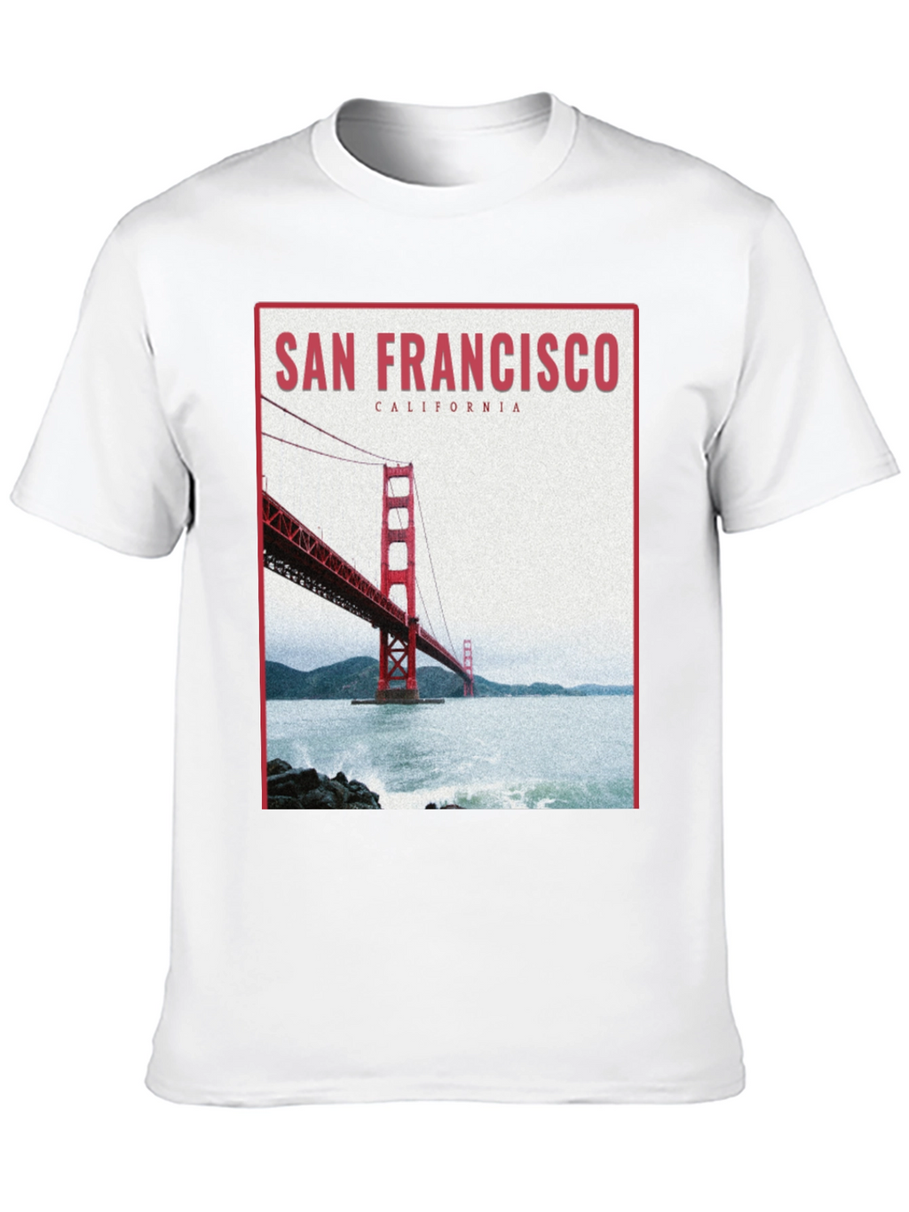 San Francisco Golden Gate Bridge Graphic Tee