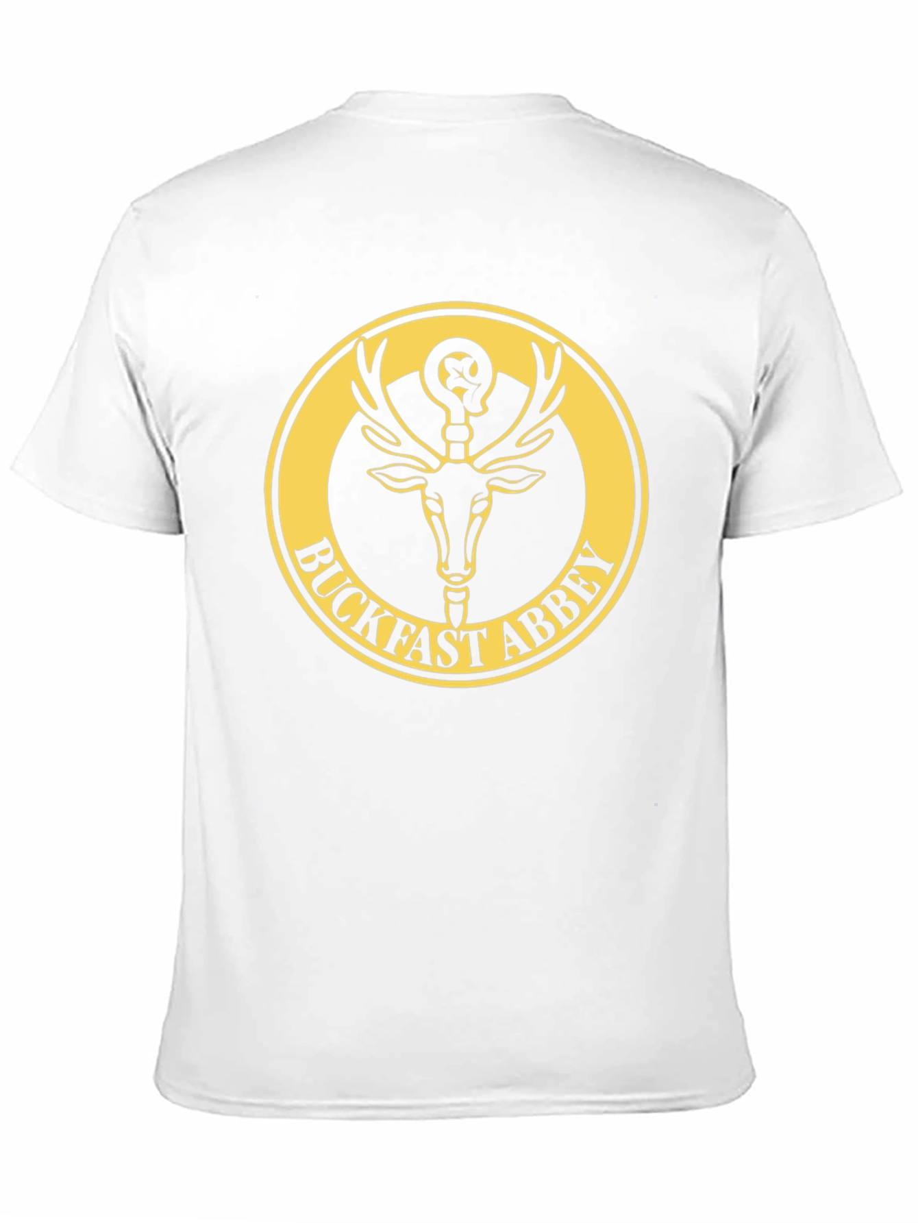 Buckfast Abbey T-Shirt - Deer & Logo Graphic