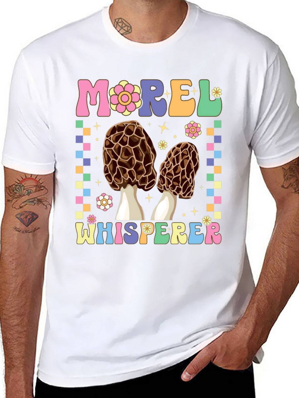Morel Whisperer Graphic Tee