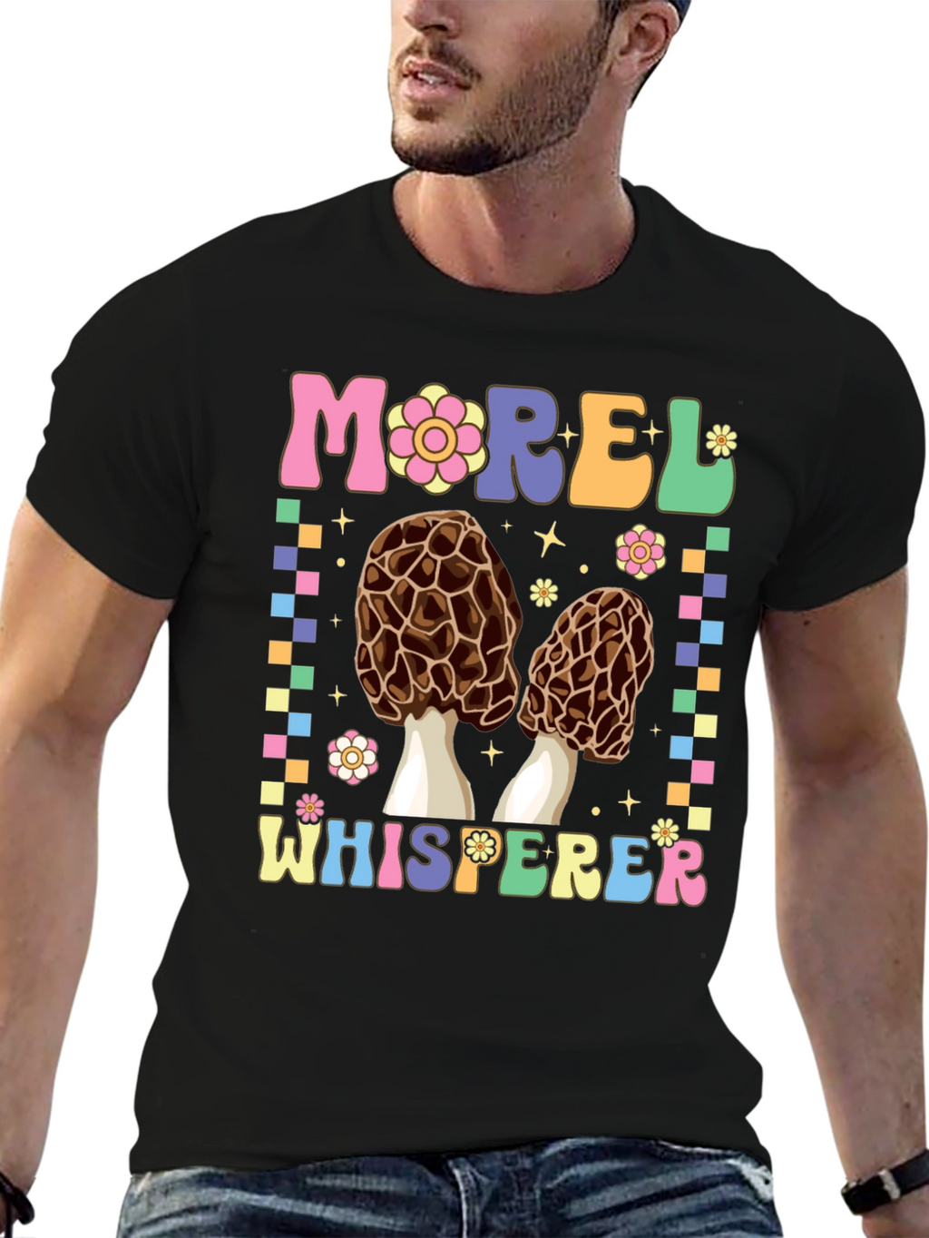 Morel Whisperer Graphic Tee