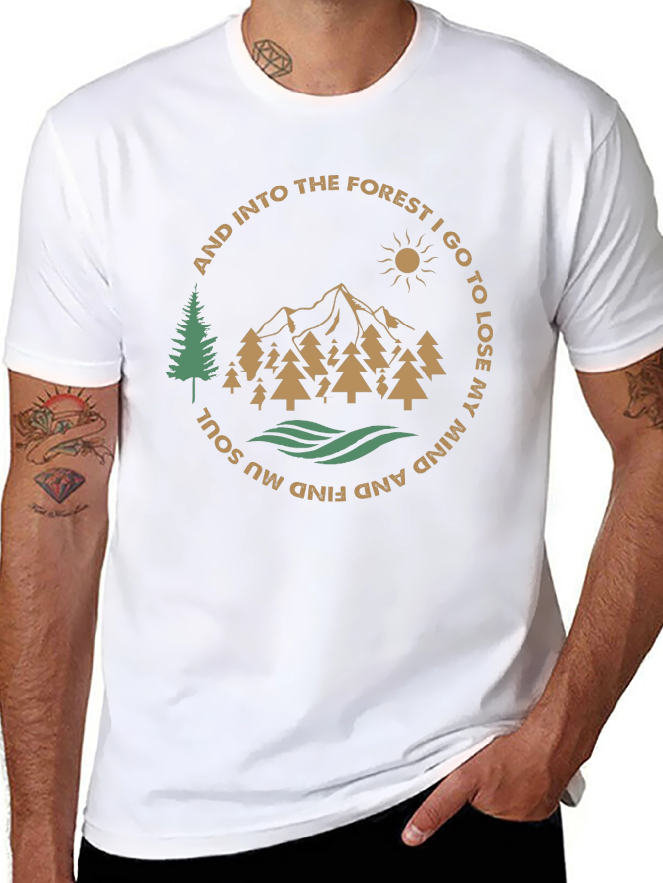 Into The Forest Graphic Tee
