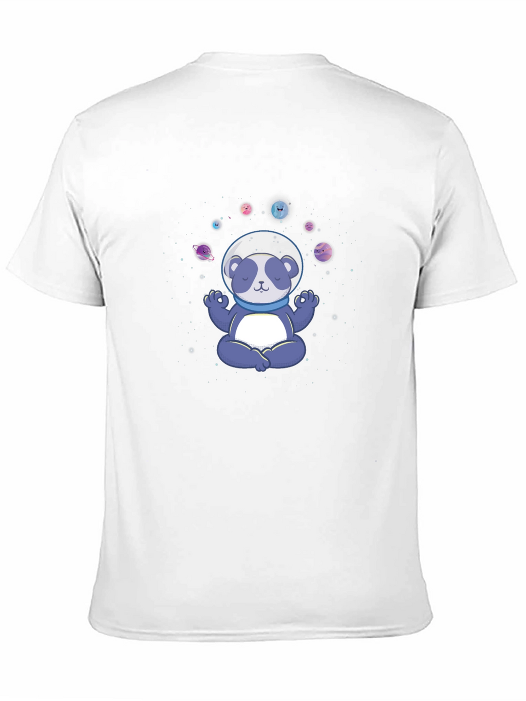 Meditating Panda Astronaut T-Shirt