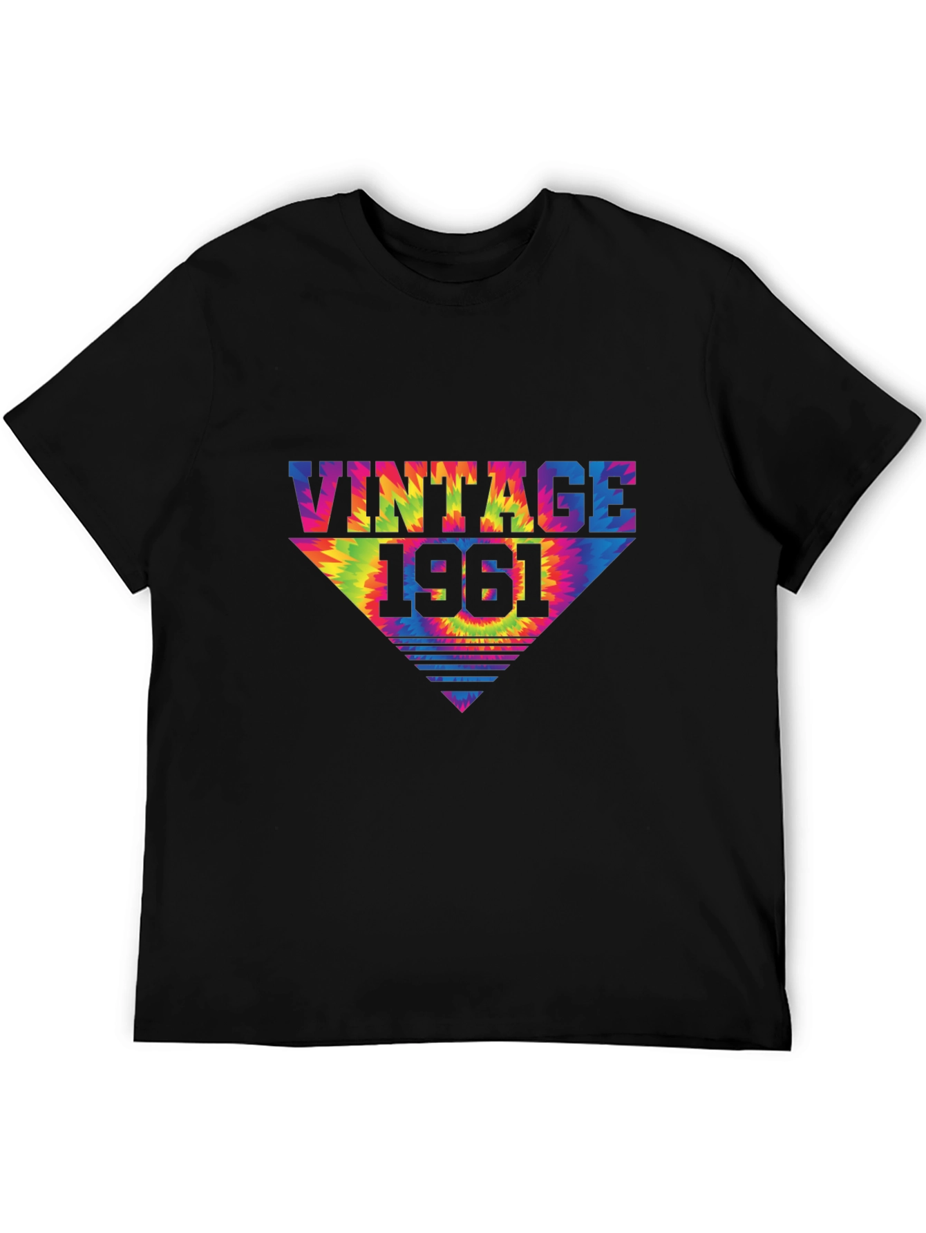 Vintage 1961 Tie Dye Graphic T-Shirt