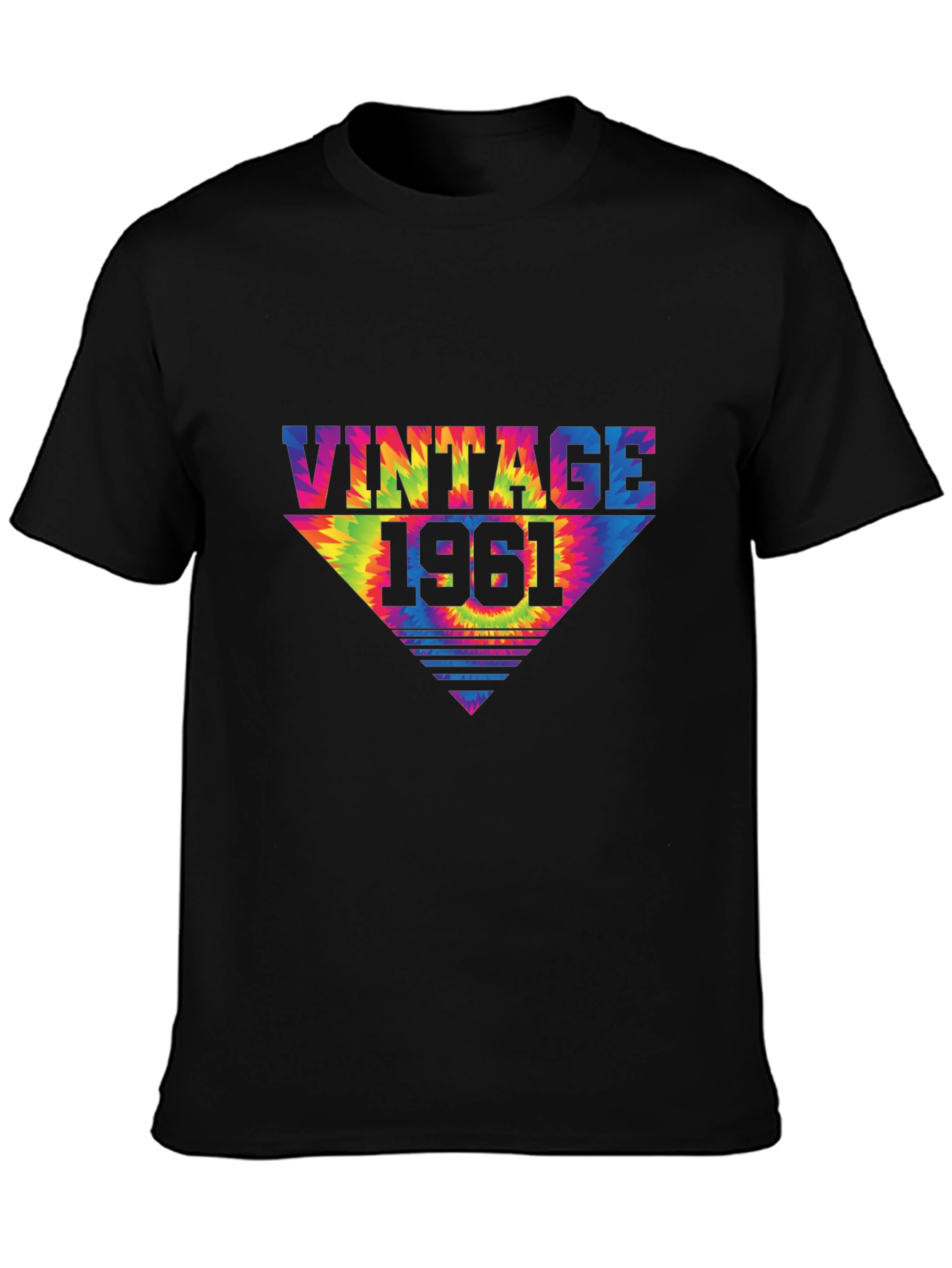 Vintage 1961 Tie Dye Graphic T-Shirt