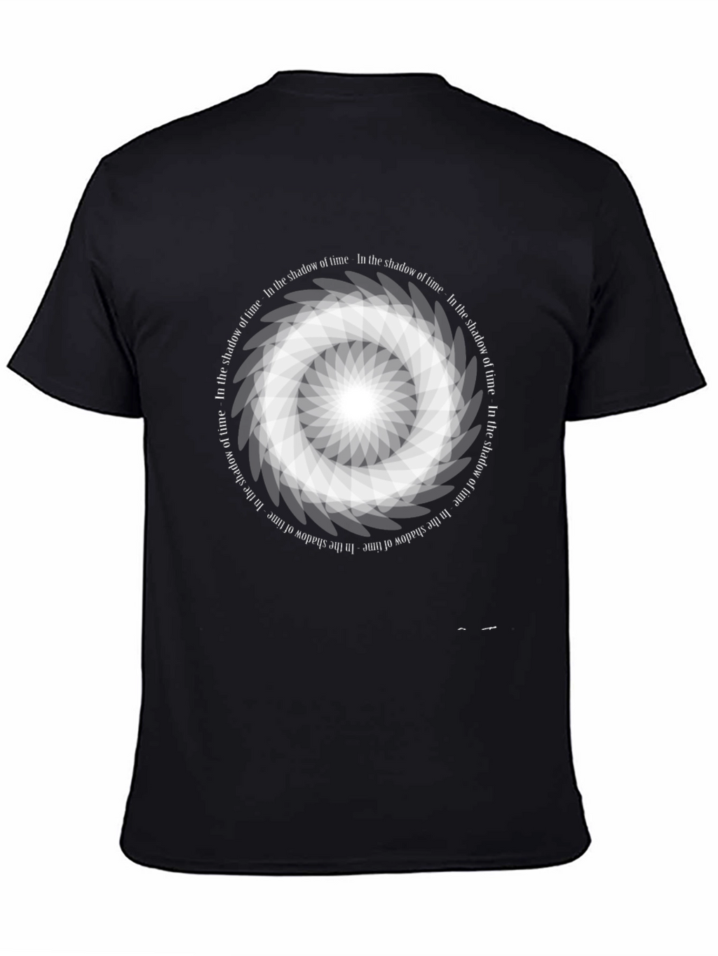 Shadow of Time Graphic Tee - Black