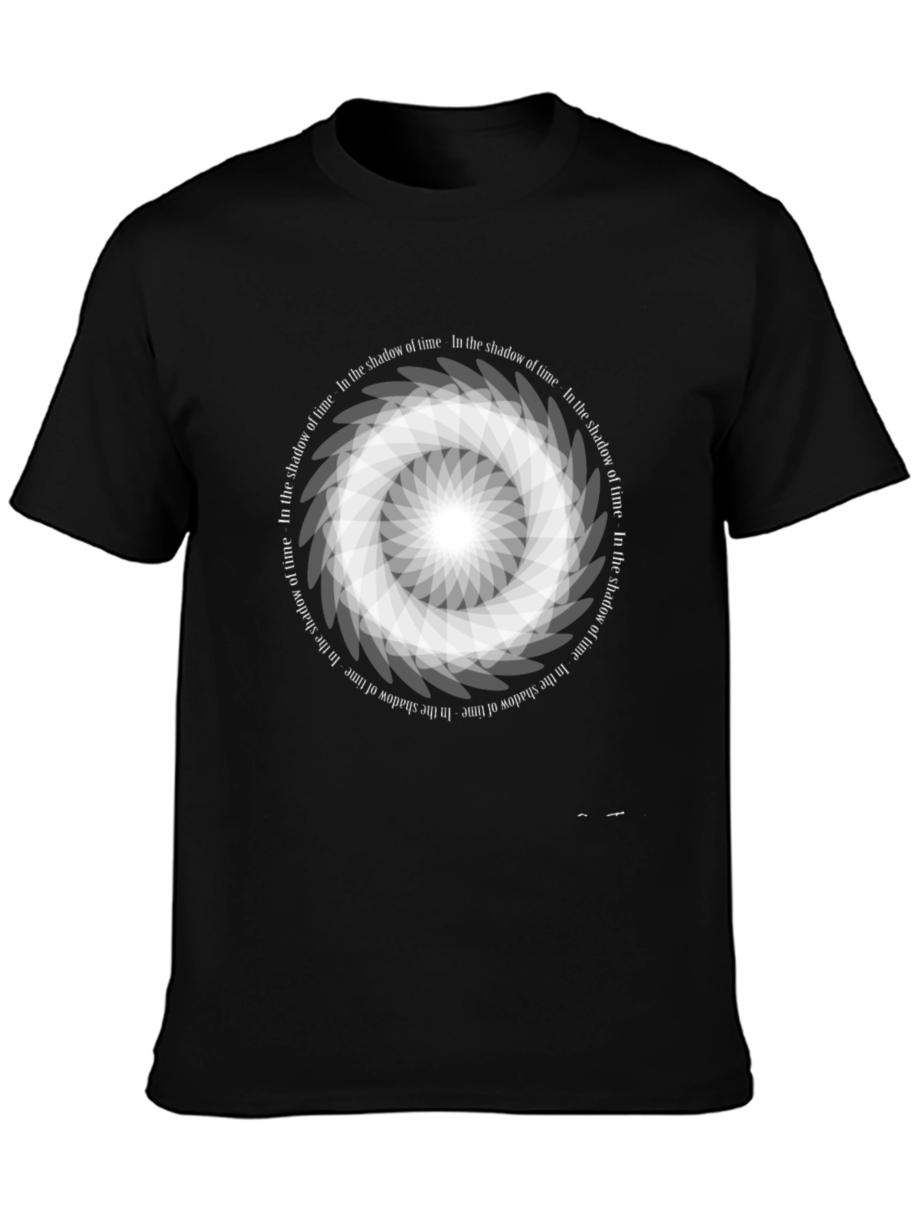 Shadow of Time Graphic Tee - Black