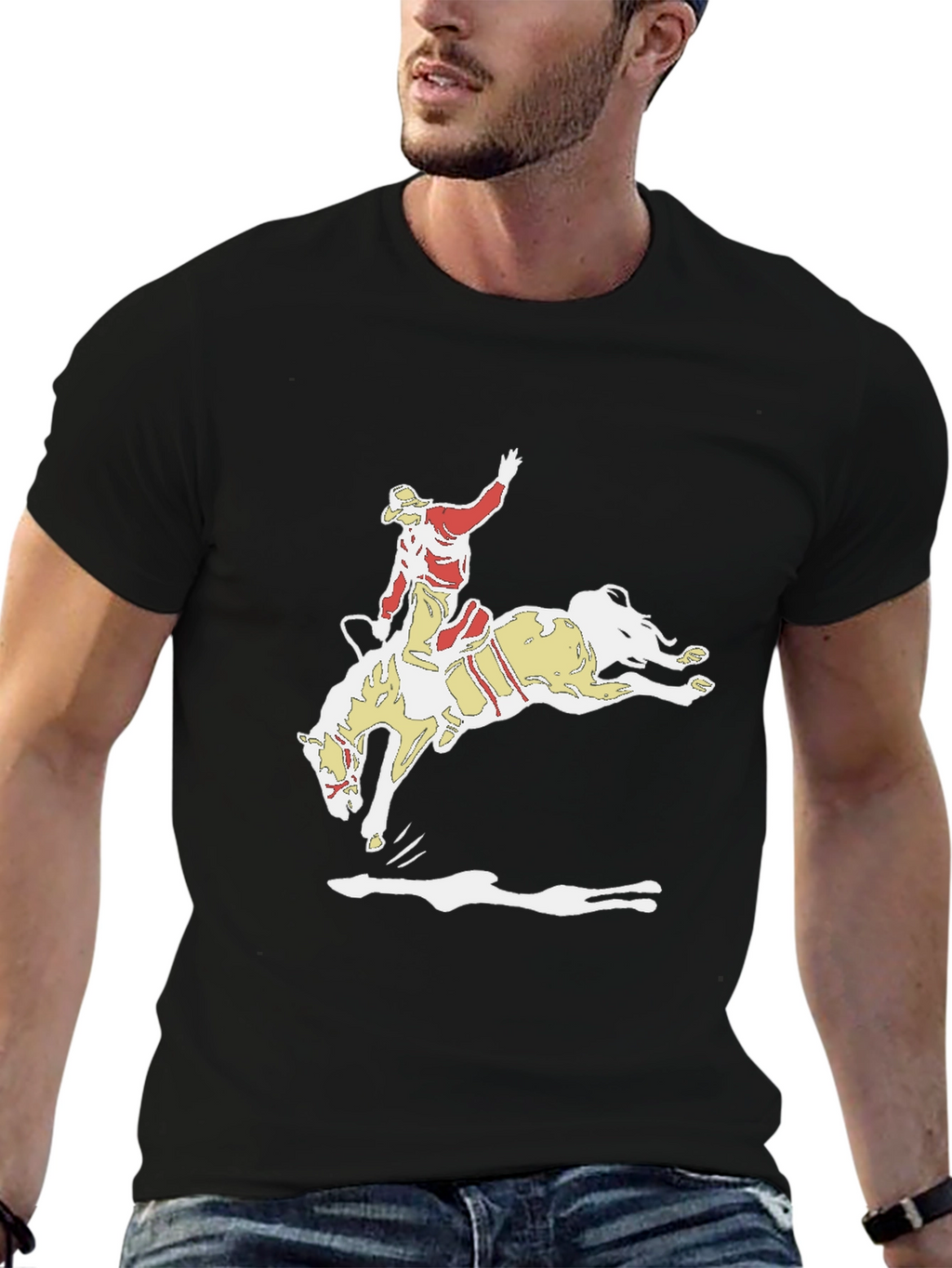 Cowboy Rodeo Graphic T-Shirt