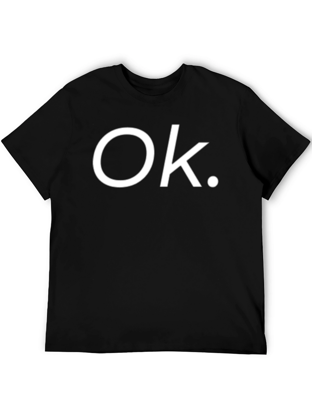 Ok. Graphic T-Shirt - Casual Short Sleeve Tee