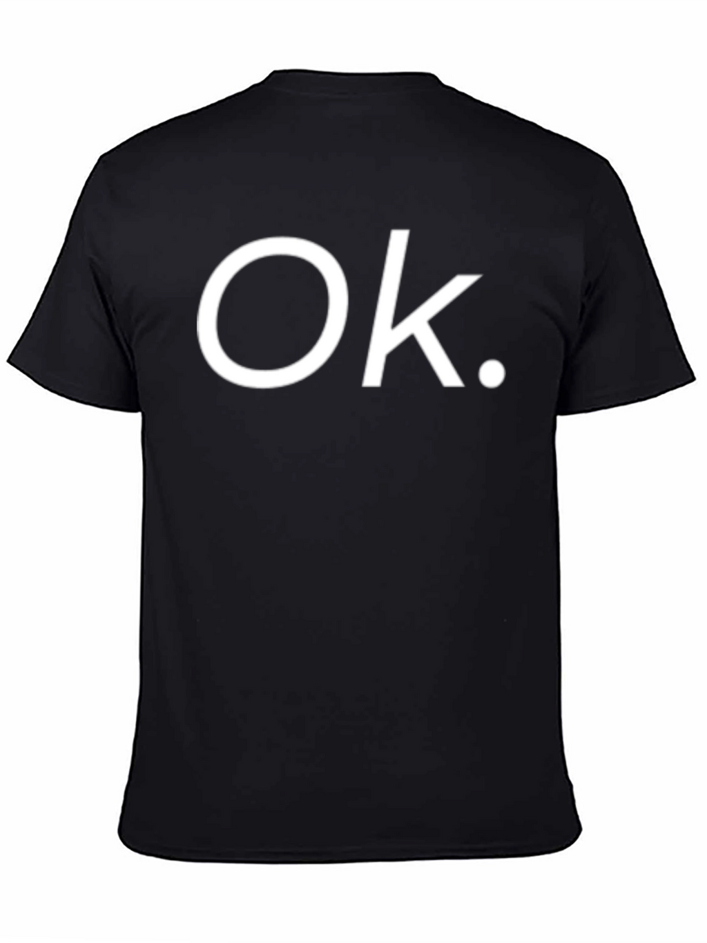 Ok. Graphic T-Shirt - Casual Short Sleeve Tee