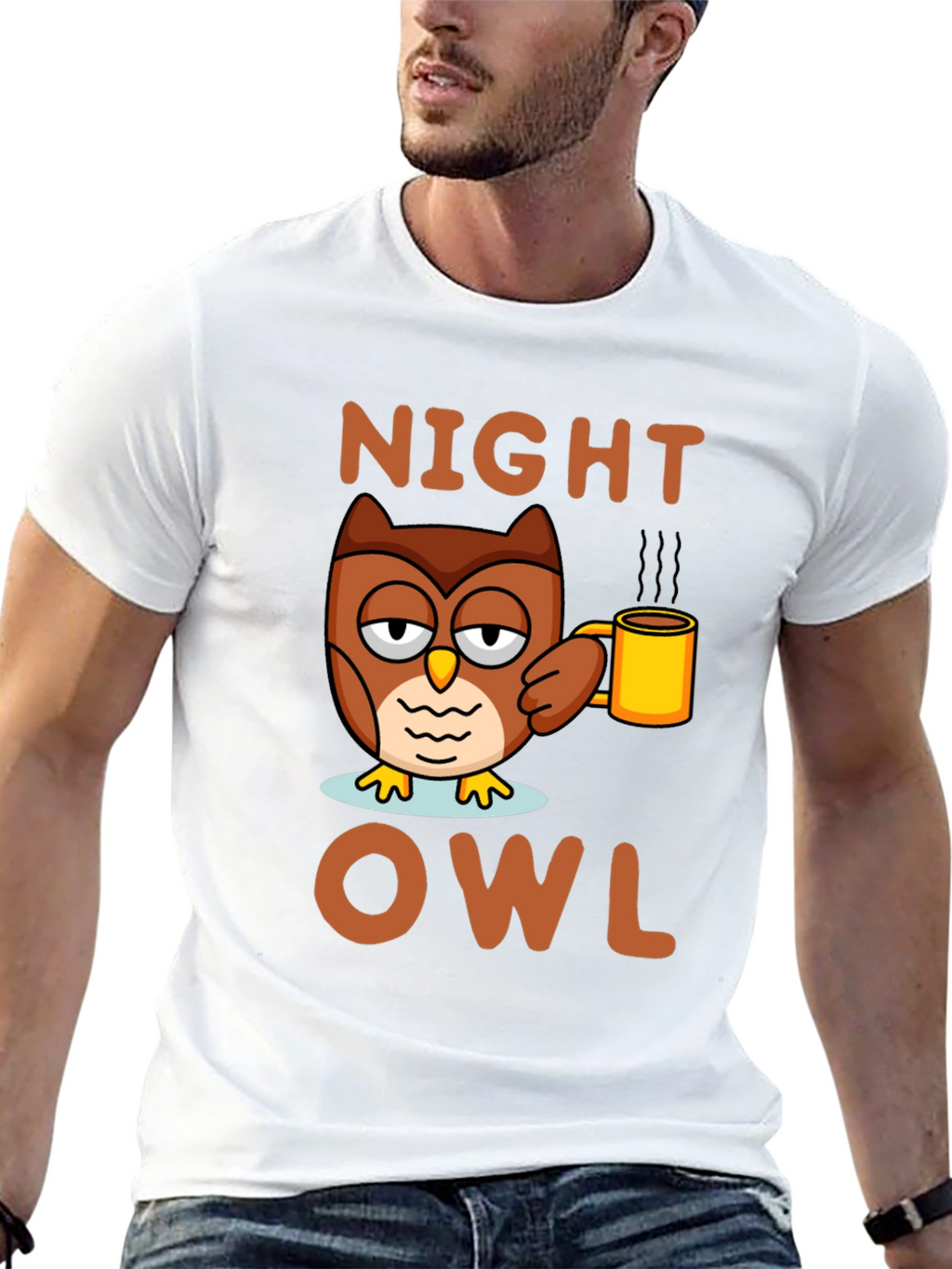 Night Owl T-Shirt - Coffee Lovers Tee