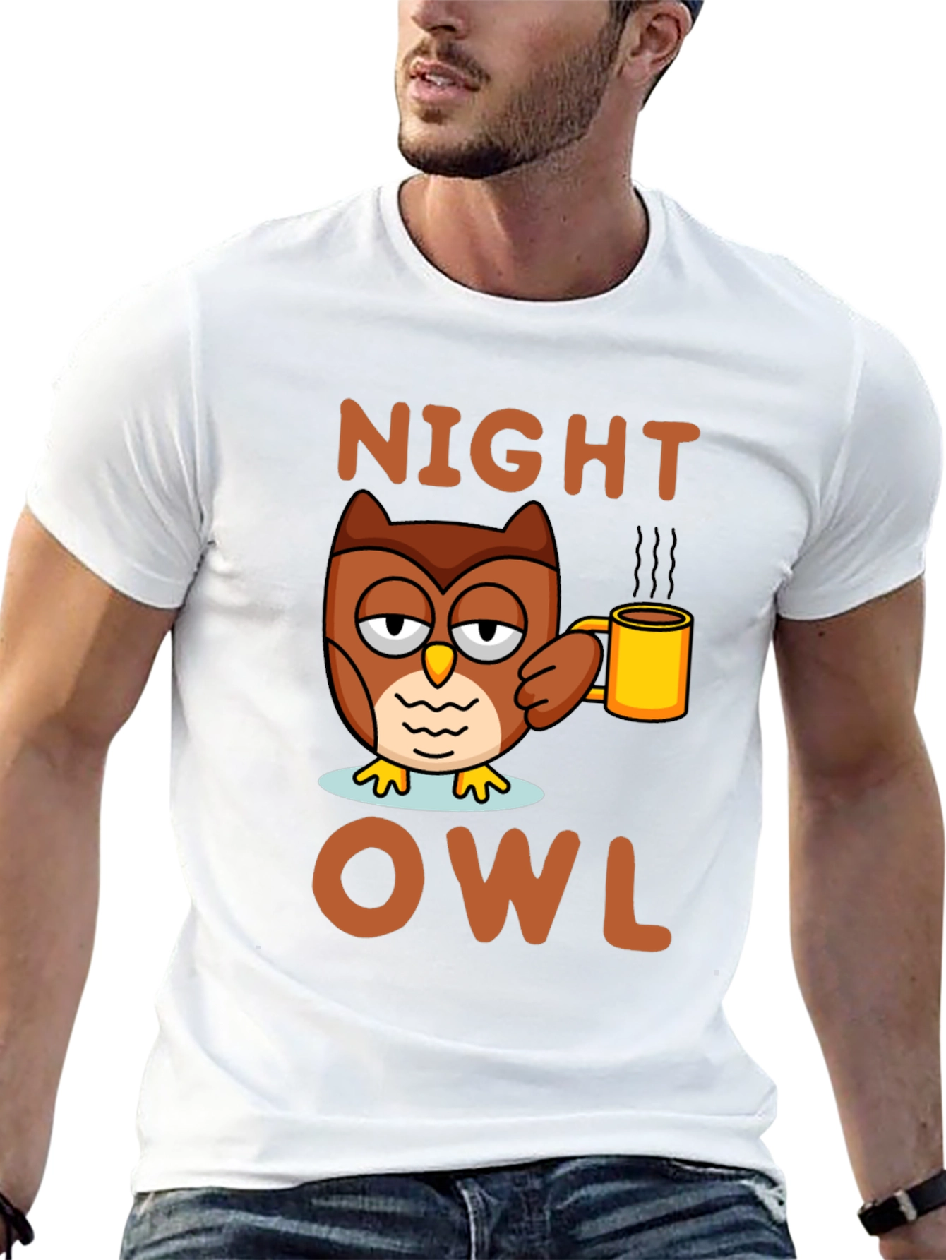 Night Owl T-Shirt - Coffee Lovers Tee