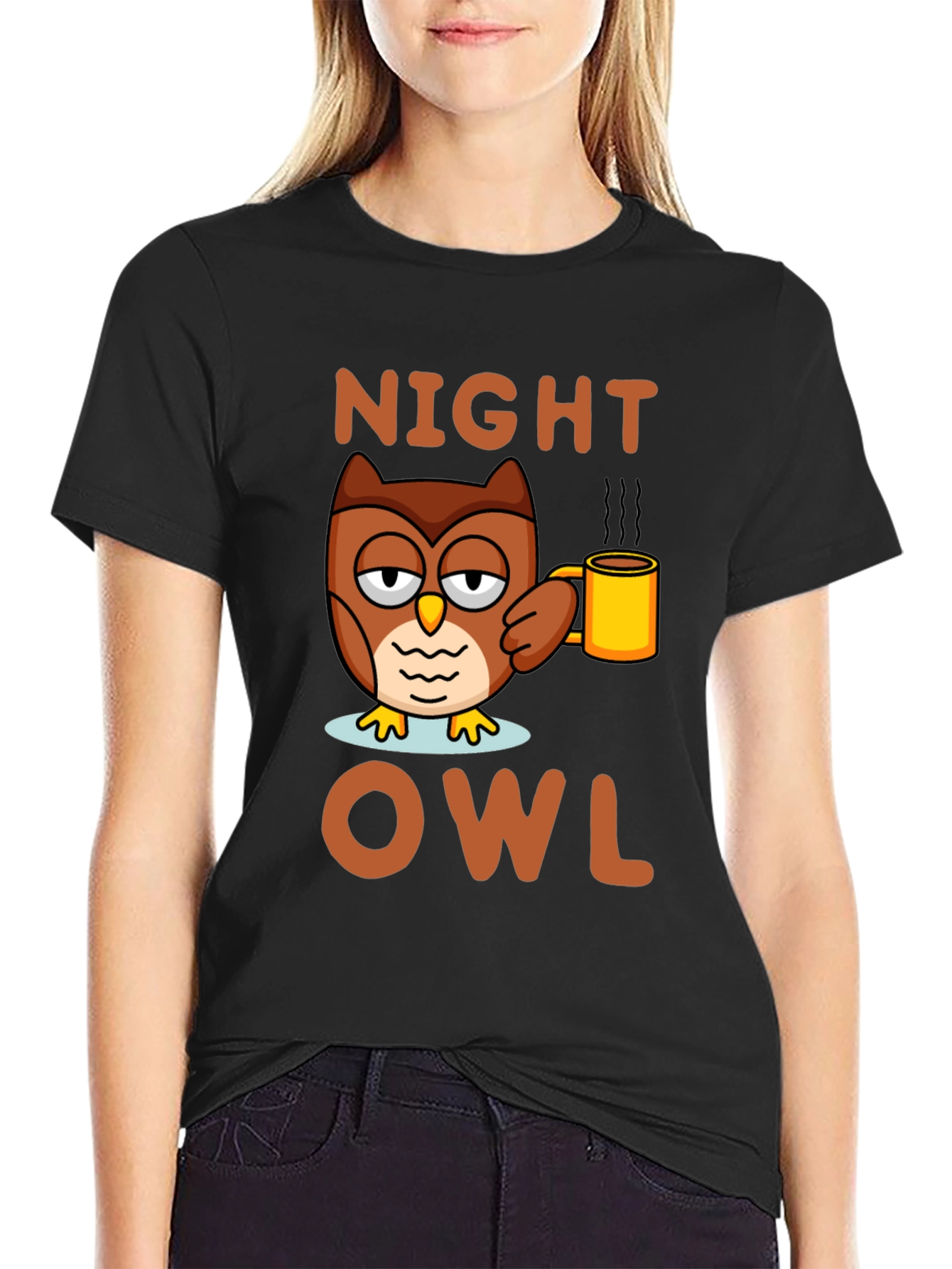 Night Owl T-Shirt - Coffee Lovers Tee