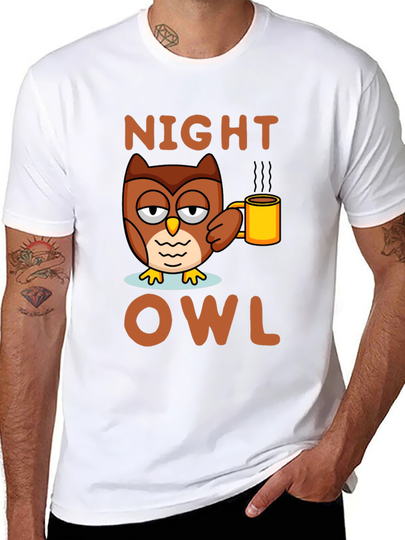 Night Owl T-Shirt - Coffee Lovers Tee