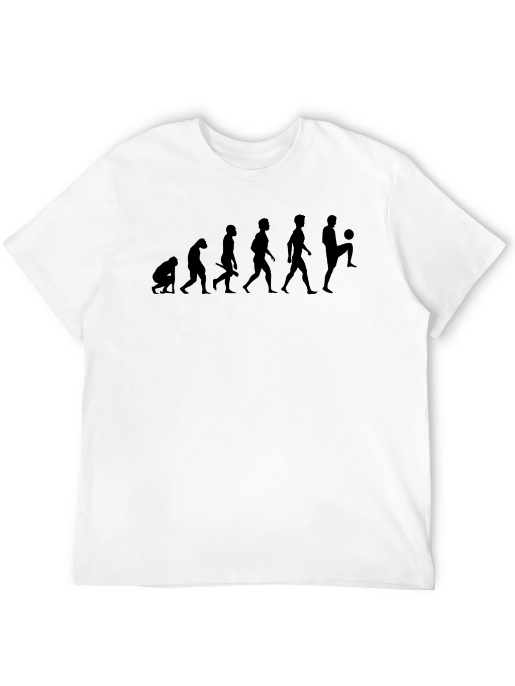 Soccer Evolution Graphic Tee - Black
