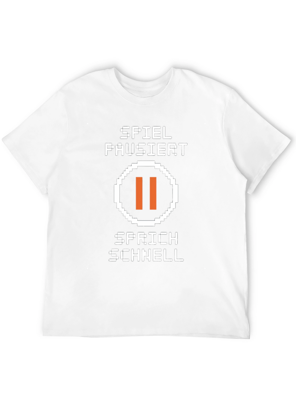 Spiel Pausiert Gamer T-Shirt - Black