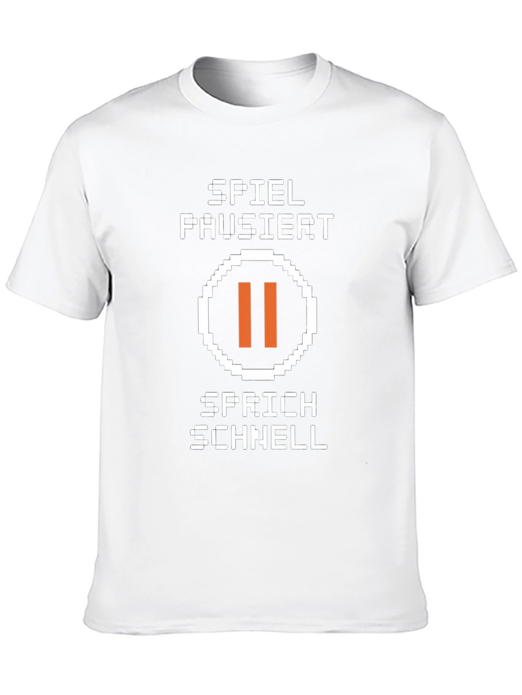 Spiel Pausiert Gamer T-Shirt - Black