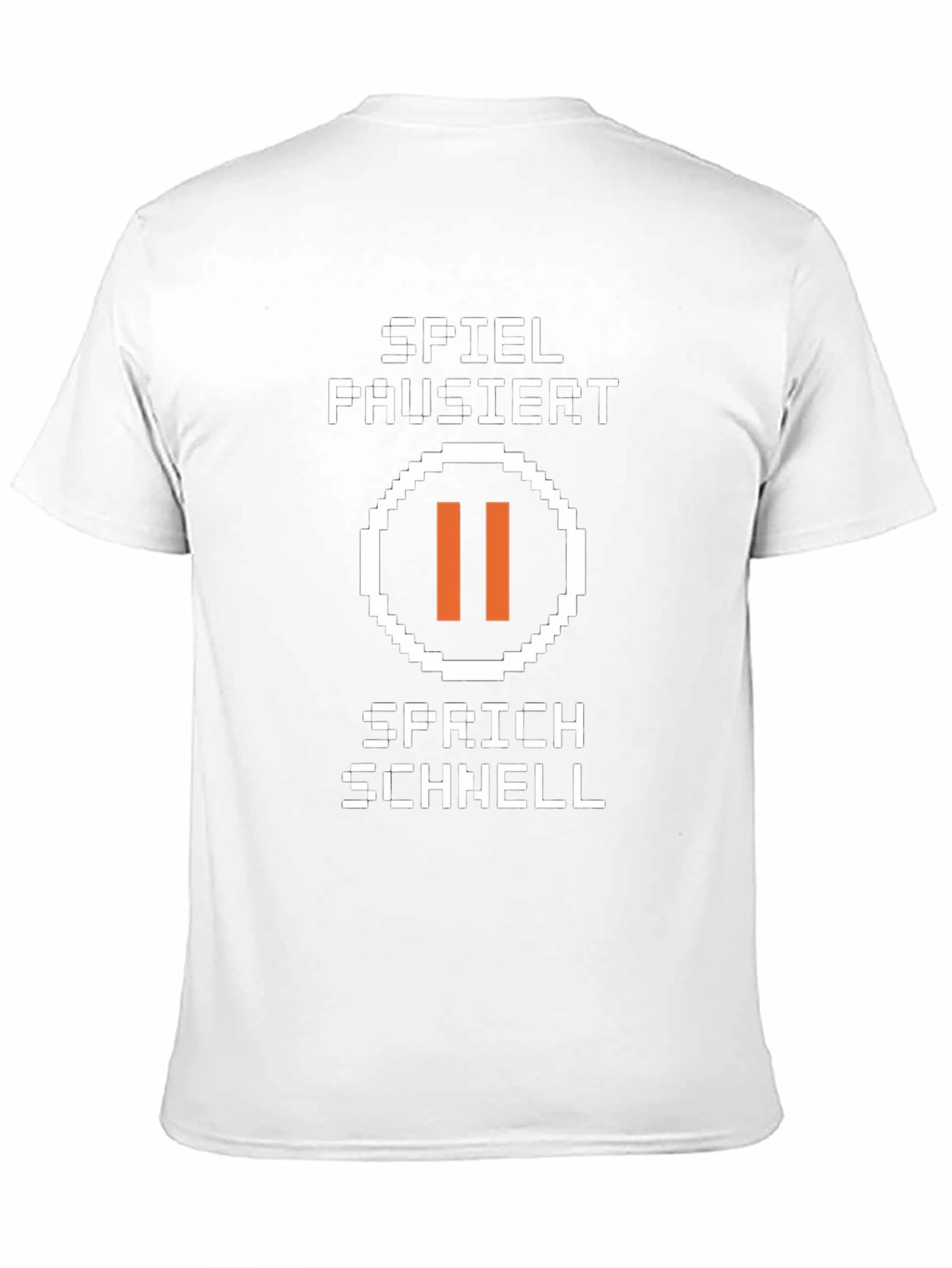 Spiel Pausiert Gamer T-Shirt - Black