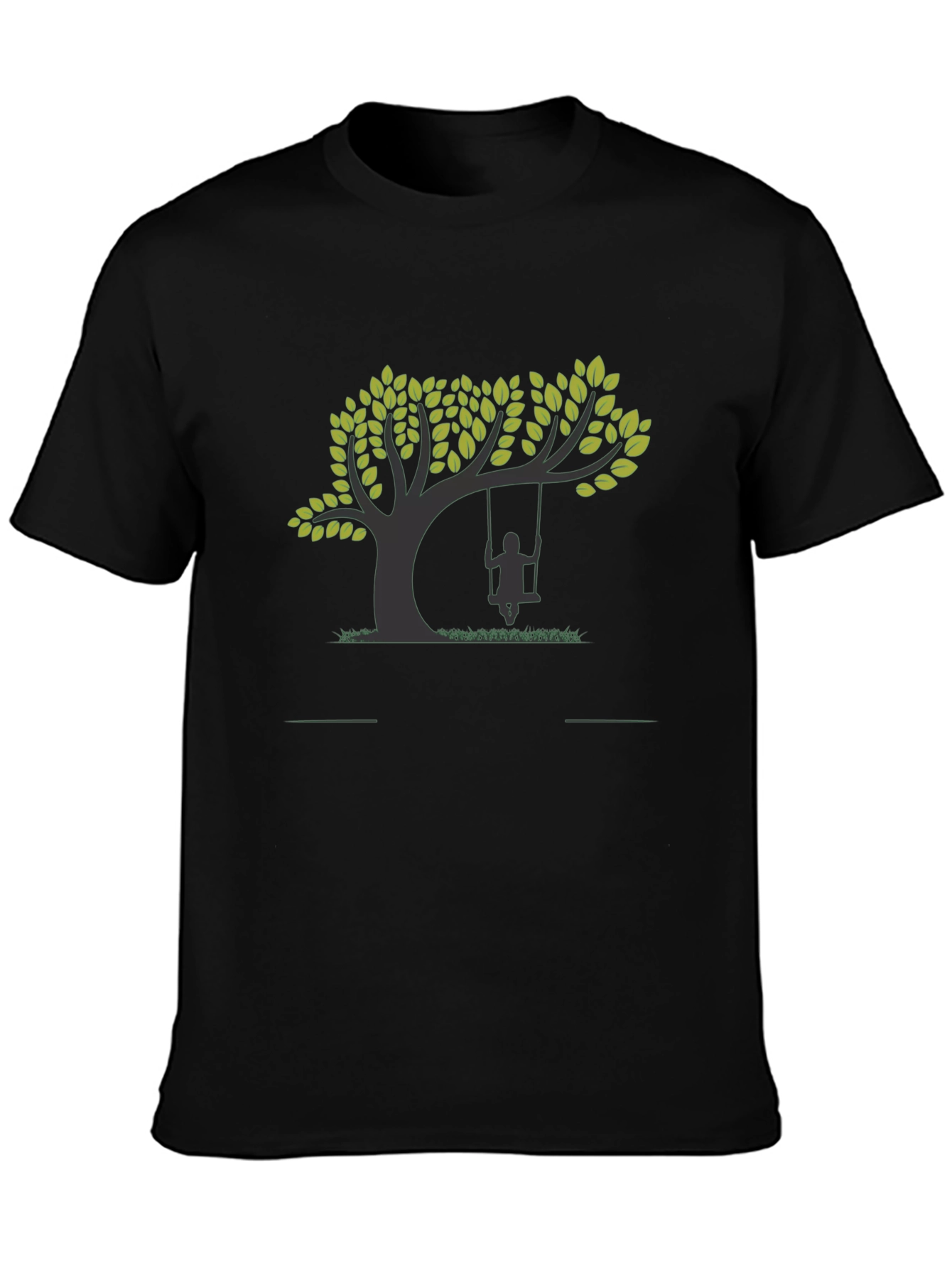 Tree Swing Graphic Tee - Nature Lovers T-Shirt