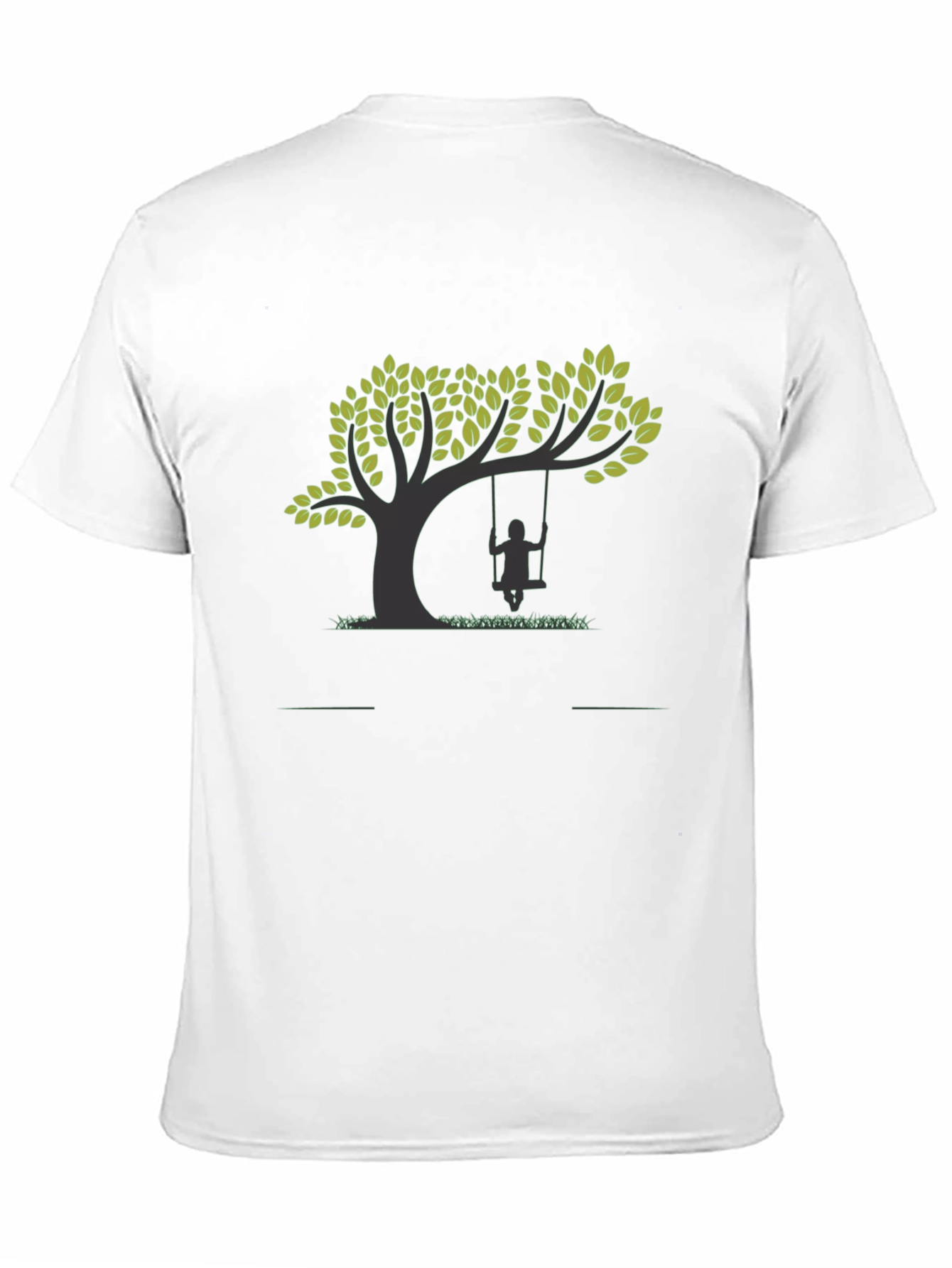 Tree Swing Graphic Tee - Nature Lovers T-Shirt