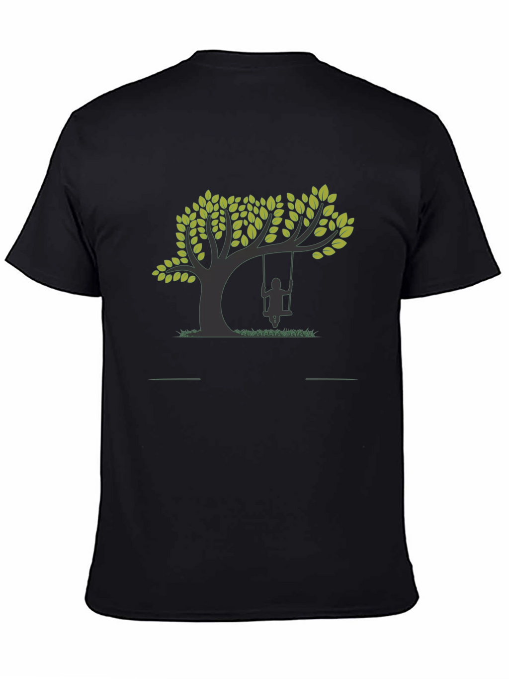 Tree Swing Graphic Tee - Nature Lovers T-Shirt