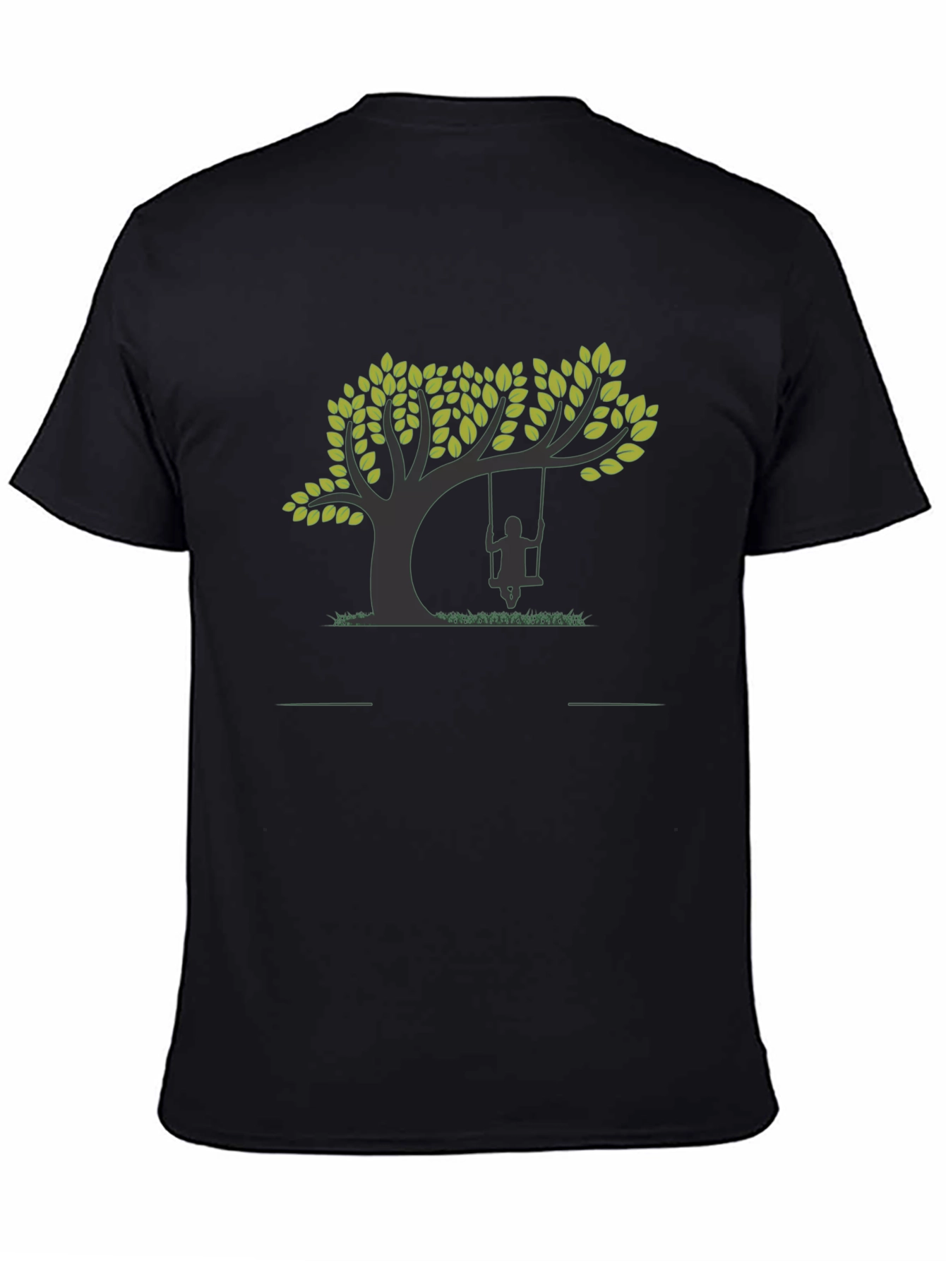 Tree Swing Graphic Tee - Nature Lovers T-Shirt
