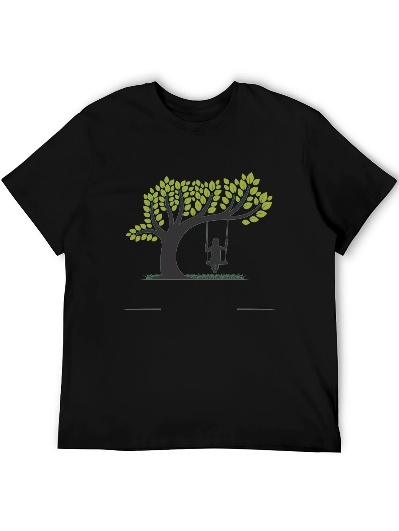 Tree Swing Graphic Tee - Nature Lovers T-Shirt