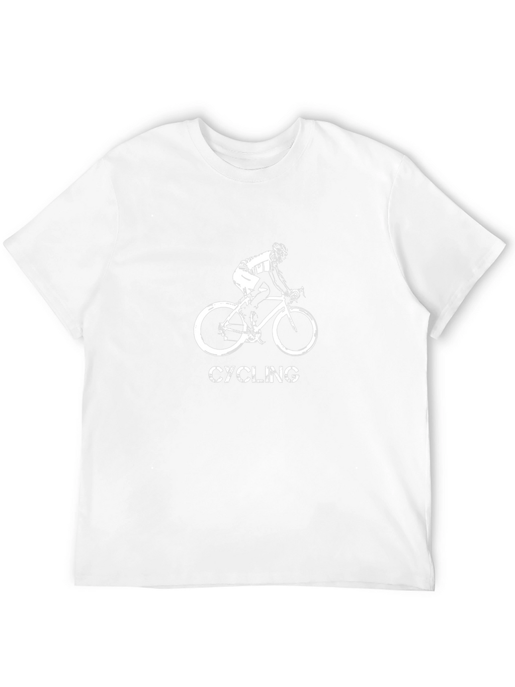 Cycling Graphic Black T-Shirt - Mens