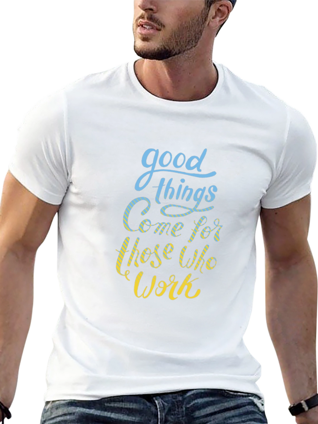 Good Things Come T-Shirt - Motivational Quote Black Tee