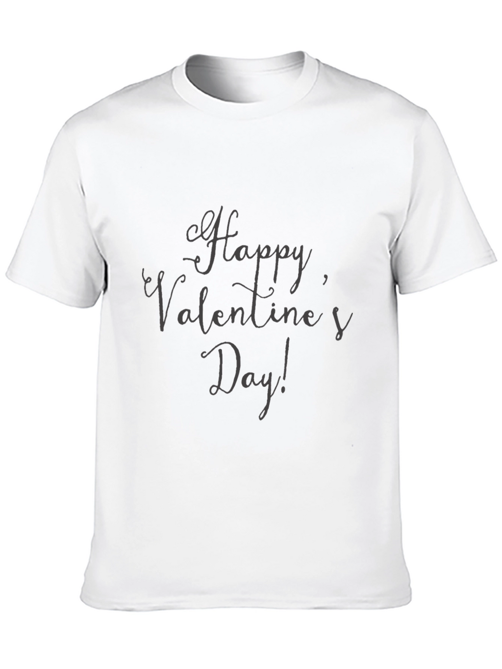 Happy Valentines Day T-Shirt - Soft Cotton Blend