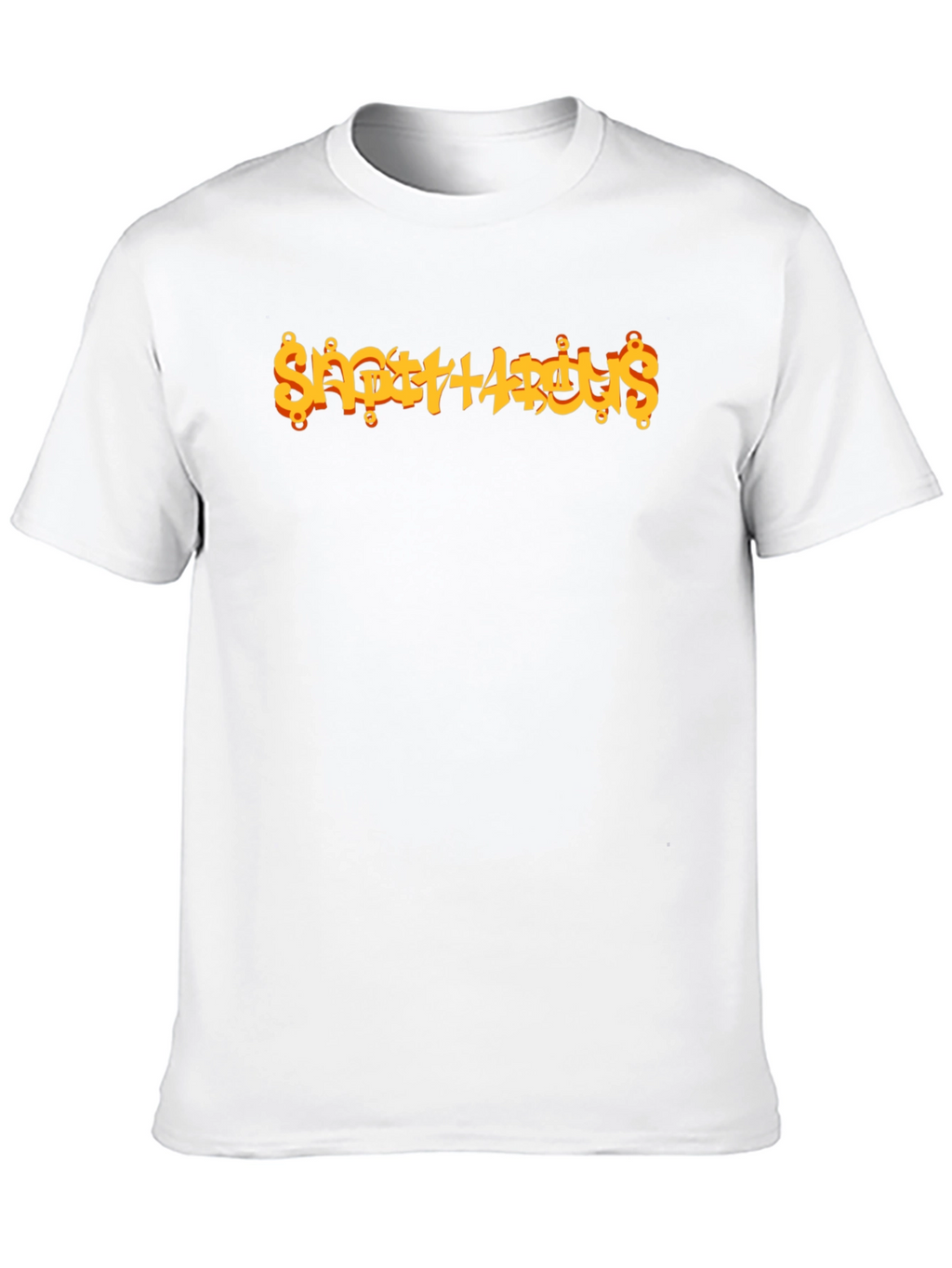 Sagittarius Zodiac Graphic Print Tee - Black