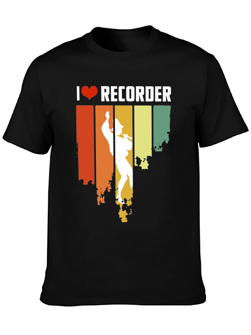 I Love Recorder T-Shirt