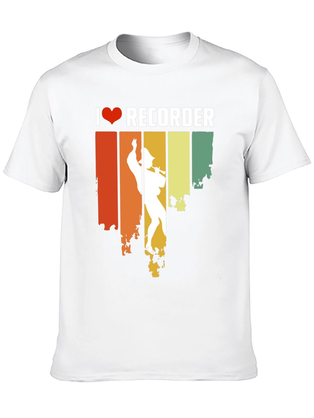 I Love Recorder T-Shirt