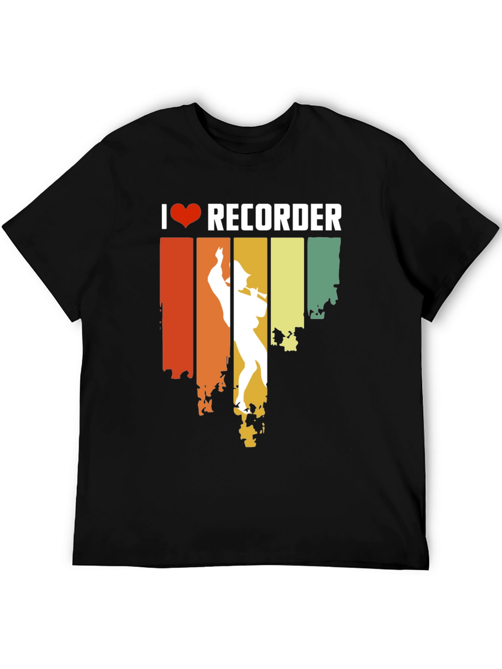 I Love Recorder T-Shirt