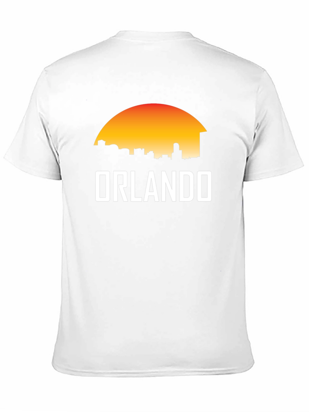 Orlando Skyline Graphic Tee - Sunset Silhouette