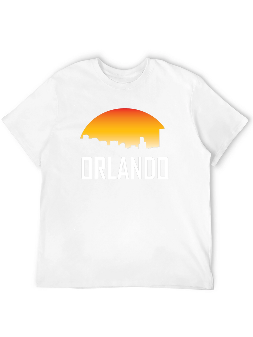 Orlando Skyline Graphic Tee - Sunset Silhouette
